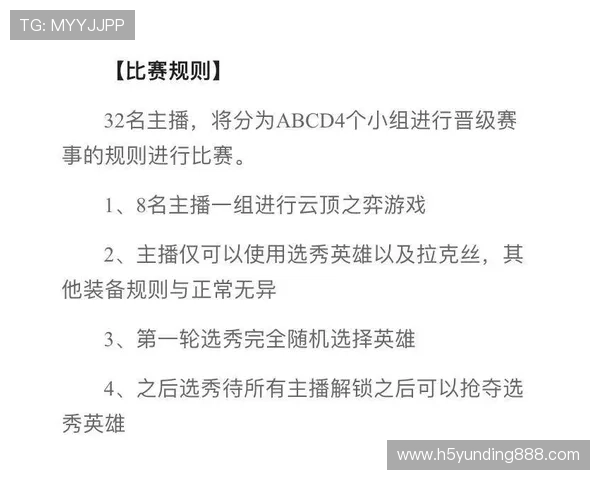 云顶赛事规则执行标准:确保比赛公平公正的详细规定介绍 云顶赛事规则执行标准:确保比赛公平公正的详细规定介绍
